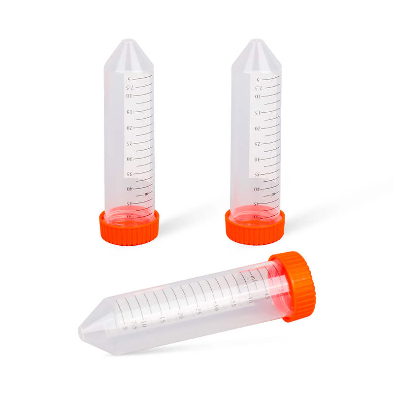 Laboratory Clear Plastic Microcentrifuge Falcon Tube Conical Micro Centrifuge Tube 50ml