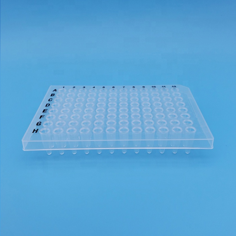 0.1ml 0.2ml 96 well pcr plate with skirt used for rt pcr machine